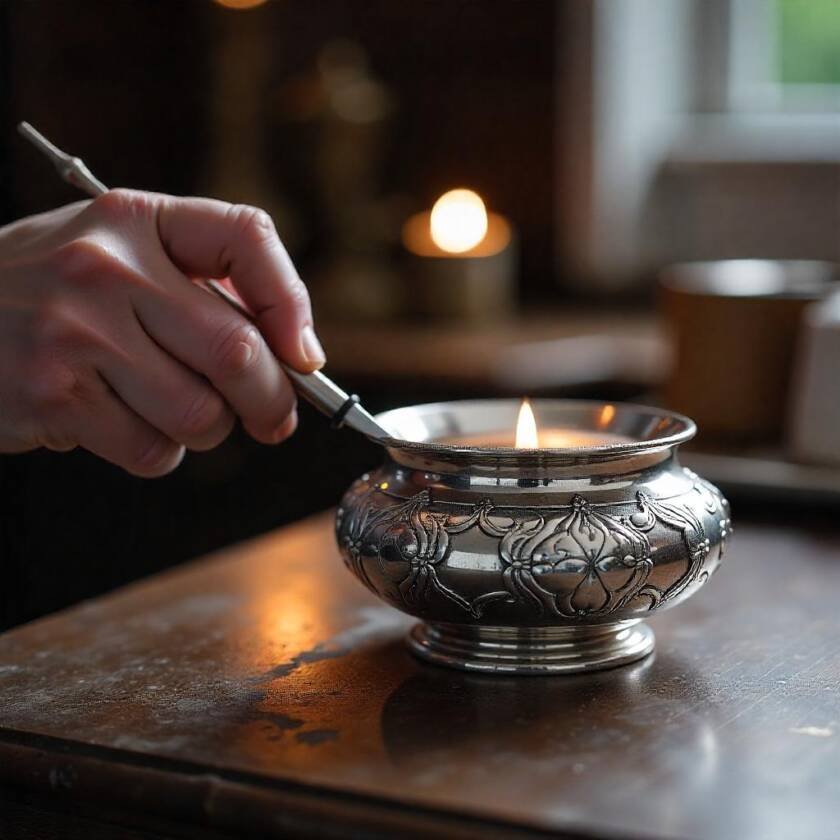 Silverware restoration
